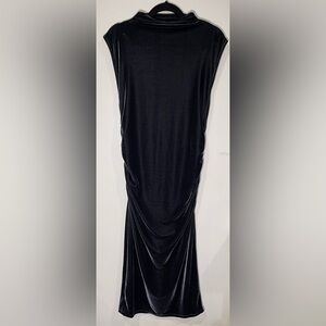 a new day Charcoal velvet sheath dress